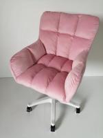 Компьютерный подростковый розовый стул